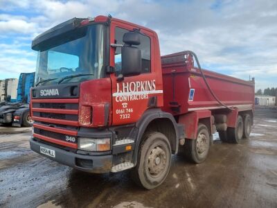 2004 Scania P114 340 8x4 Steel Body Tipper