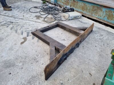 Forklift Yard Scrapper Attachment - 3