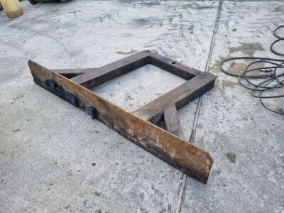 Forklift Yard Scrapper Attachment - 4
