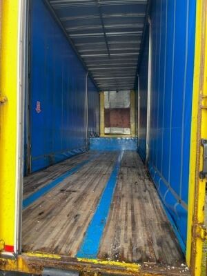 2002 Cartwright Tandem Axle Stepframe Curtainside Trailer - 5