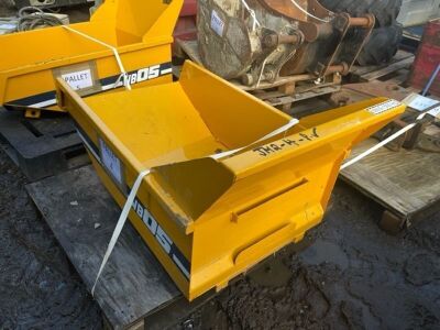 1 x Skip To Suit Walk Behind Tracked Dumper