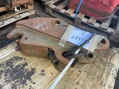 Hydraulic Hitch for 9 ton Digger