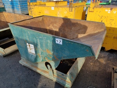 Forklift Tipping Skip