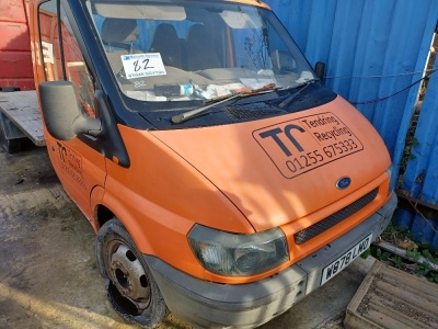 2000 Ford Transit Beavertail Car Transporter