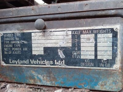 1982 Leyland Marathon 2 4x2 Tractor Unit  - 7