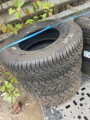 6x Unused Tyres - 2
