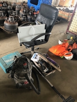 Misc Tools, Chair & Vacuum Etc