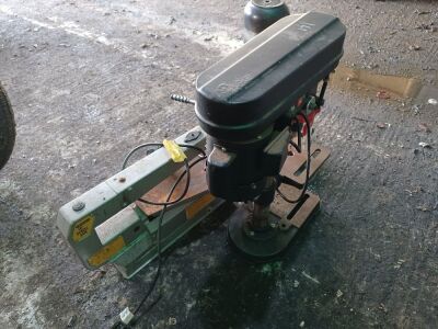 2x Bench Mountable Drills + 1 x Scroll Saw - 3