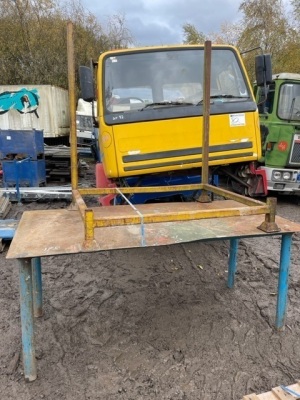 Steel Work Bench + Stillage - 2