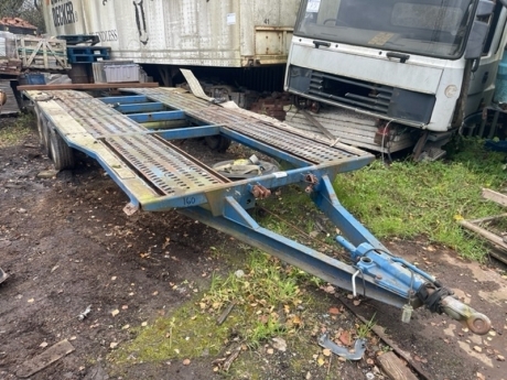 Triaxle Drawbar Transporter Trailer