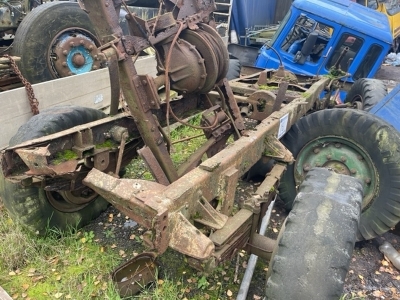 4x4 Chassis Section c/w Gearbox, Winch + 2 Additional Drive Axles, - 2