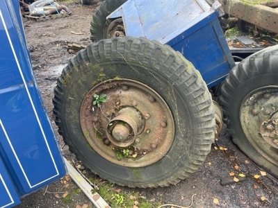 4x4 Chassis Section c/w Gearbox, Winch + 2 Additional Drive Axles, - 8