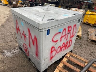 Plastic Pallet Box c/w Iveco Spares - 2