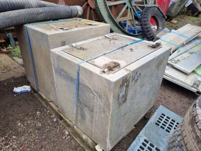 2x Alloy Chassis Storage Boxes - 3