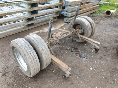 Twin Wheel Van Axle