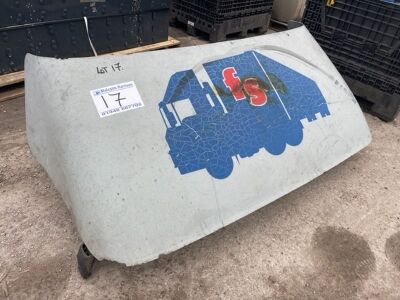 MAN F90 Wind Deflector + Brackets