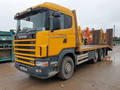 2004 Scania 124G 470 8x2 32 ton Beavertail