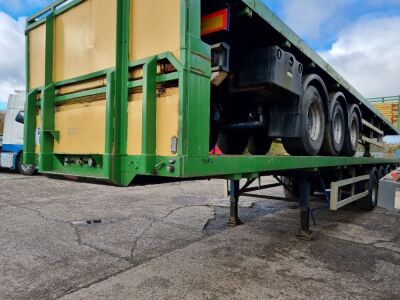 2010 Montracon Triaxle Flat Trailer