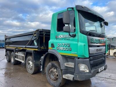 2018 DAF CF 450 8x4 Steel Body Tipper