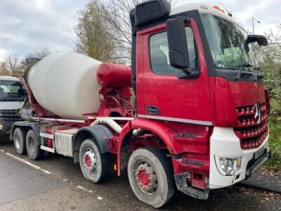 2015 Mercedes Arocs 8x4 Concrete Mixer