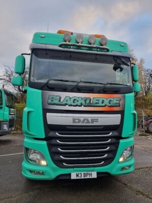 2015 DAF XF 510 Euro 6 6x2 Rear Lift Tractor Unit - 2
