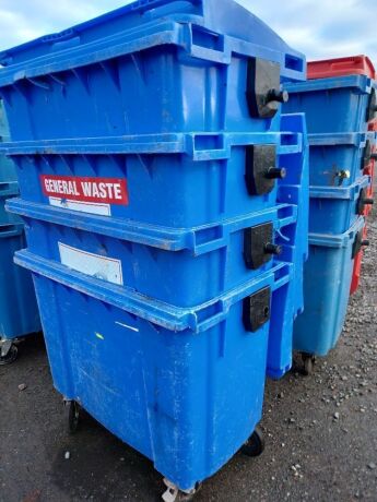 4x-Industrial-Plastic-Wheelie-Bins