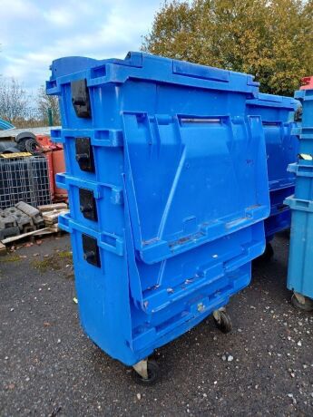 4x-Industrial-Plastic-Wheelie-Bins