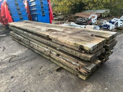 2x Stack of 3"  Timber Bog Mats  - 2