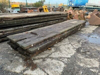 1x Stack of 3"  Timber Bog Mats  - 2