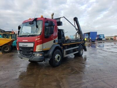 2017 DAF LF250 4x2 Telescopic Skip Loader