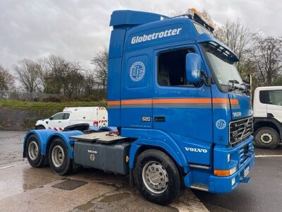 1995 Volvo FH12 420 6x2 80 Ton Rear Lift Tractor Unit