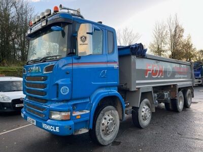 2013 Scania R440 8x4 Steel Body Tipper