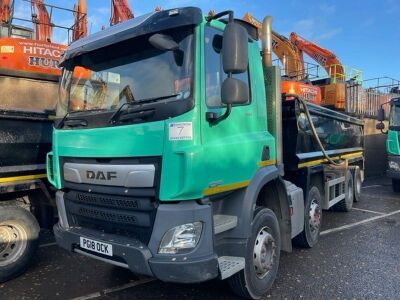 2018 DAF CF450 8x4 Steel Body Tipper