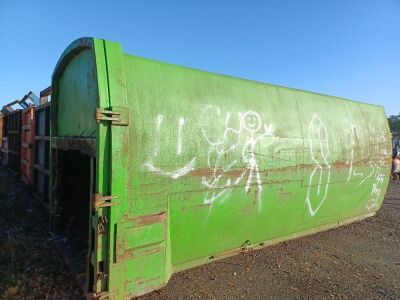 40yrd Big Hook Compactor Bin - 2
