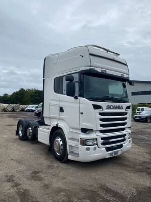 2016 Scania R580, V8 6x2 Mini Midlift Tractor Unit