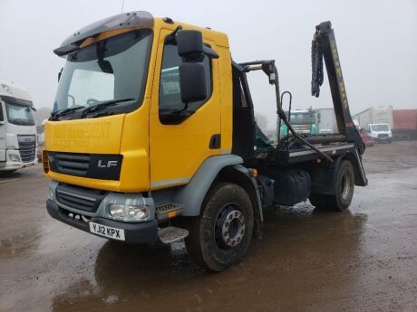 2012 DAF LF55 250 4x2 Skip Loader