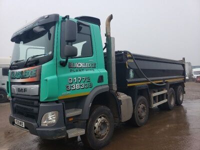 2019 DAF CF 410 8x4 Steel Body Tipper