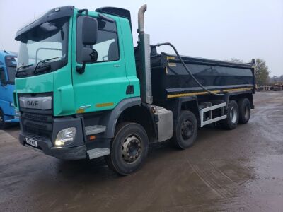 2019 DAF CF 410 8x4 Steel Body Tipper