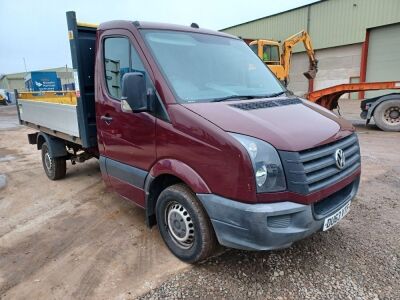 2013 VW Crafter 4x2 Tipper