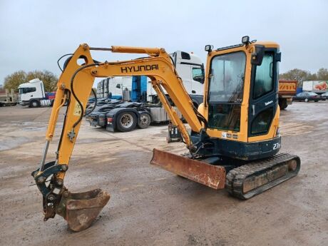 2012 Hyundai Robex 27Z 9 Mini Digger
