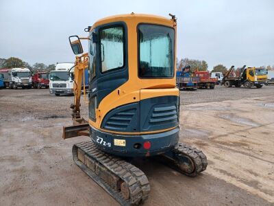 2012 Hyundai Robex 27Z 9 Mini Digger - 4