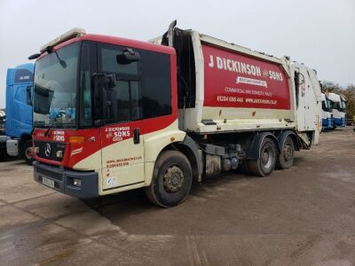 2009 Mercedes 2629LL 6x2 Bin Lorry