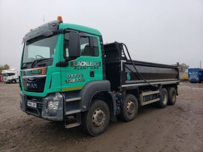 2015 MAN TGS 35 400 Euro 6 8x4 Steel Body Tipper