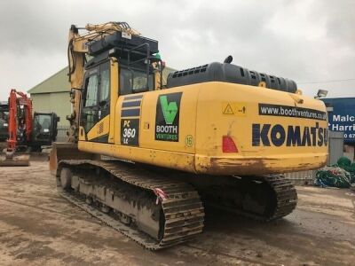 2015 Komatsu PC360LC-10 Excavator - 2