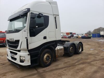 2013 Iveco Stralis 440 Hi Way 6x2 Mid Lift Tractor Unit