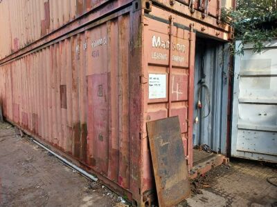 40ft Workshop Container