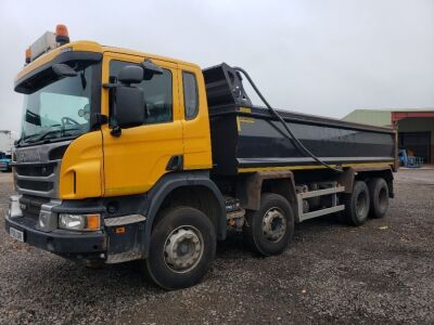 2015 Scania P410 Euro 6 8x4 Steel Body Tipper