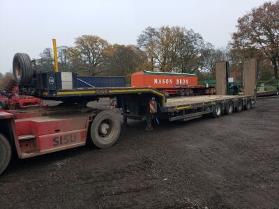 2012 Nooteboom OSD-73-04 4 Axle Stepframe Low Loader - 13