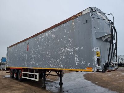 2013 Wilcox 120m³ Triaxle Alloy Walking Floor Trailer - 3