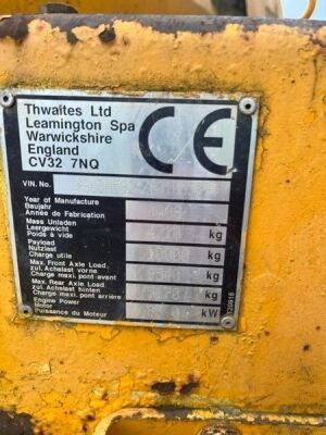 2007 Thwaites 10 ton Straight Tip Dumper - 7